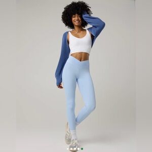 NWT OFFLINE By Aerie Real Me High
Waisted Crossover Legging 7/8 Tan